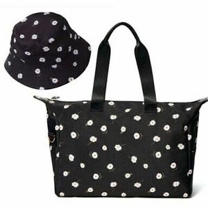 Alice + Olivia Daisy Duffel and Hat Set